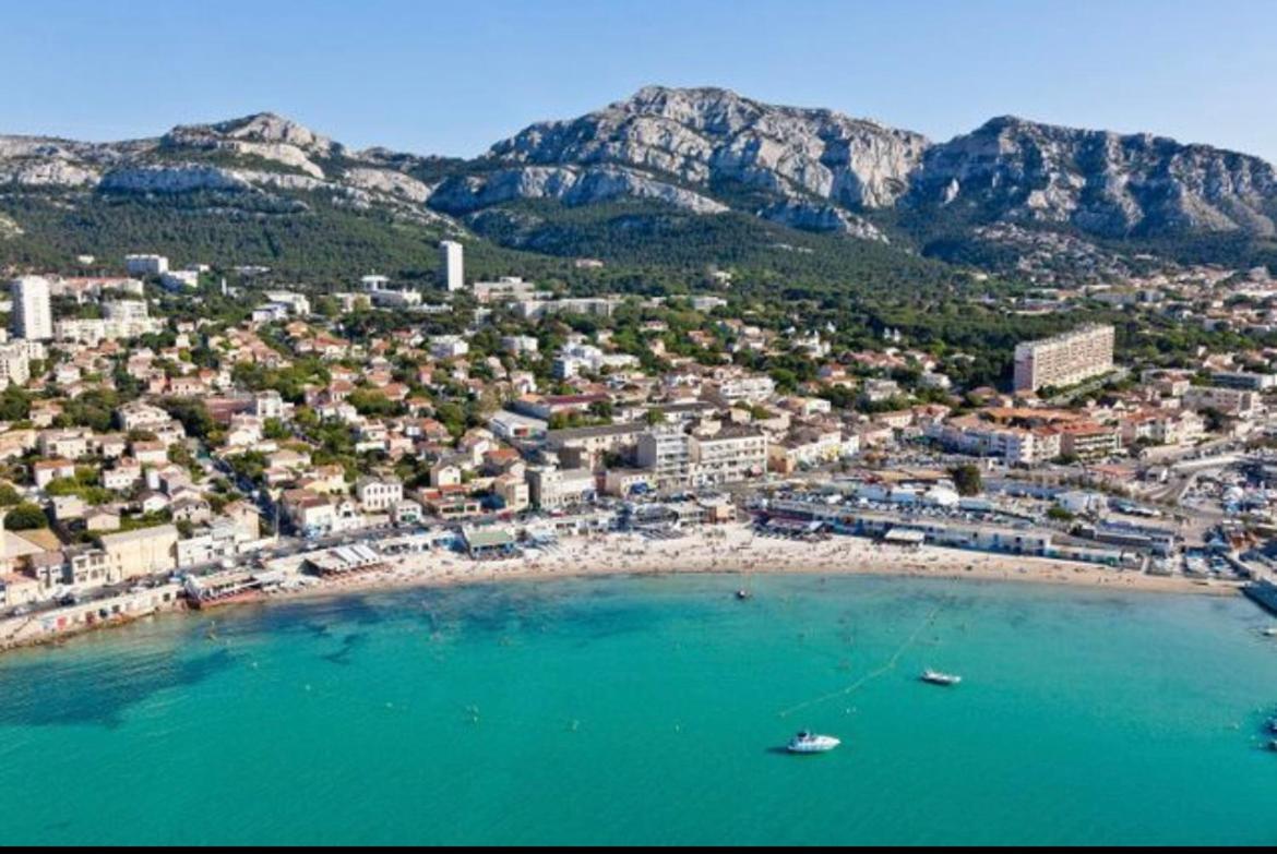 מרסיי Appartement La Plage De La Pointe Rouge מראה חיצוני תמונה