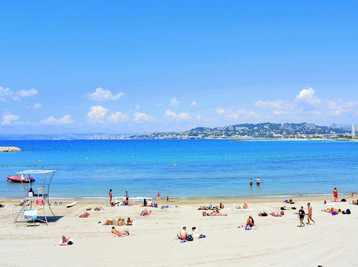 מרסיי Appartement La Plage De La Pointe Rouge מראה חיצוני תמונה
