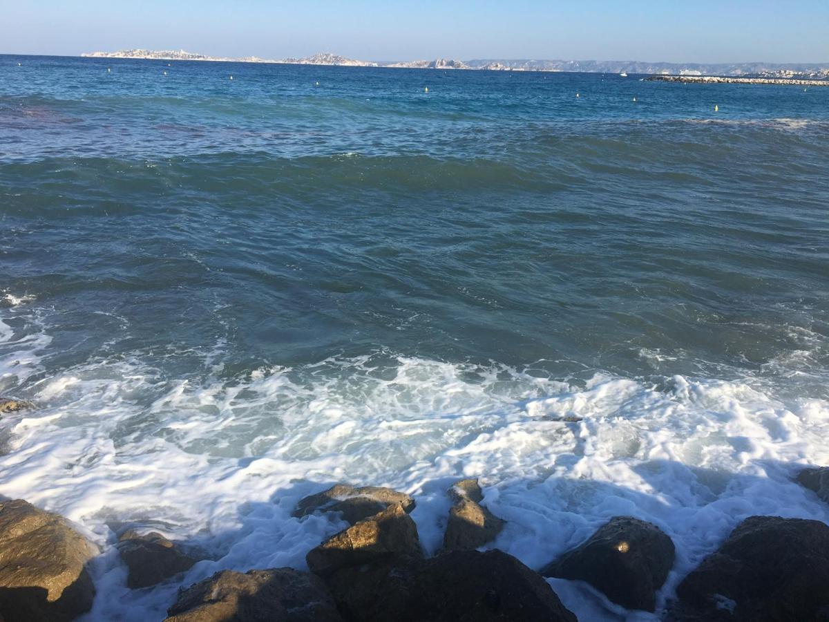 מרסיי Appartement La Plage De La Pointe Rouge מראה חיצוני תמונה